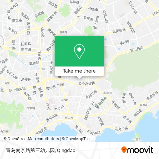 青岛南京路第三幼儿园 map