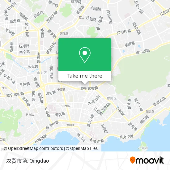 农贸市场 map