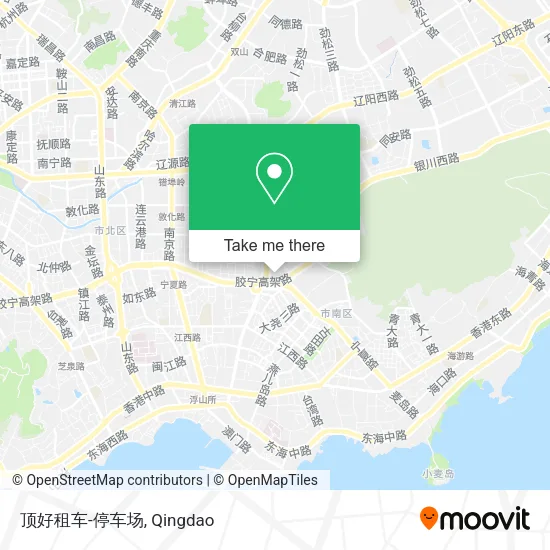 顶好租车-停车场 map