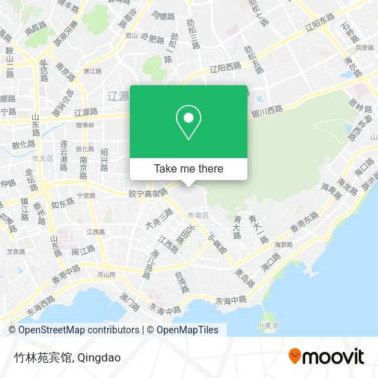 竹林苑宾馆 map