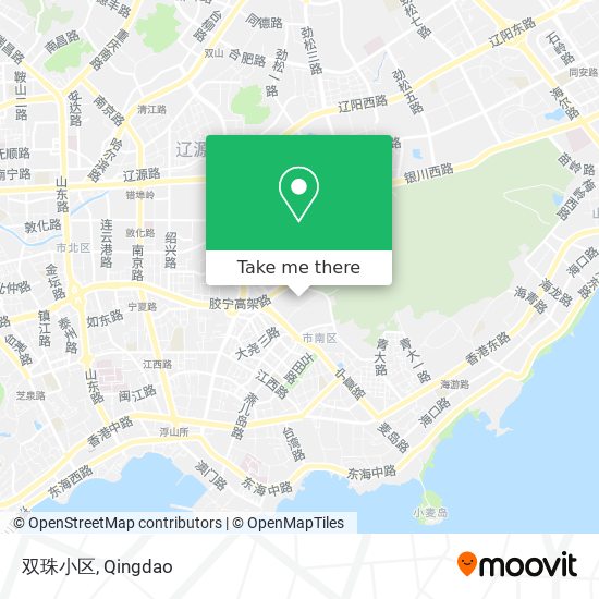 双珠小区 map