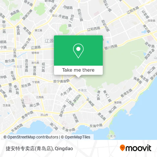 捷安特专卖店(青岛店) map
