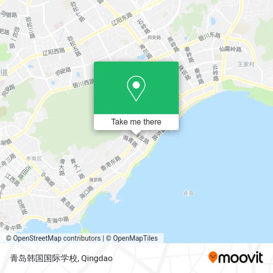 青岛韩国国际学校 map