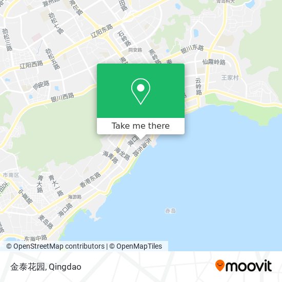 金泰花园 map