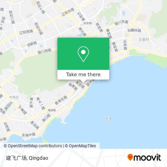 建飞广场 map