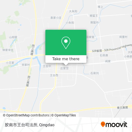 胶南市王台司法所 map