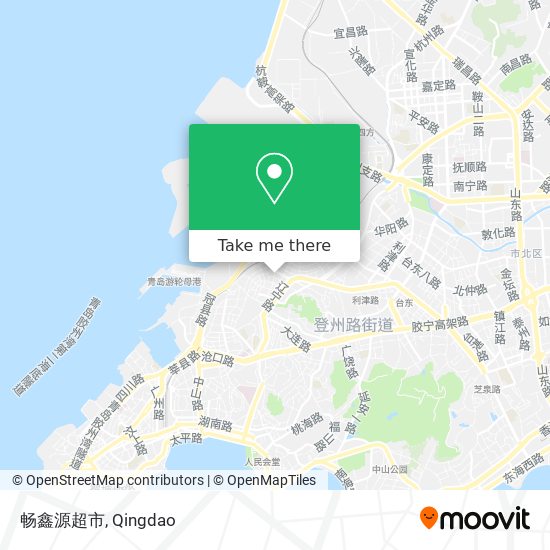 畅鑫源超市 map