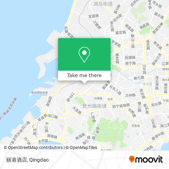 丽港酒店 map