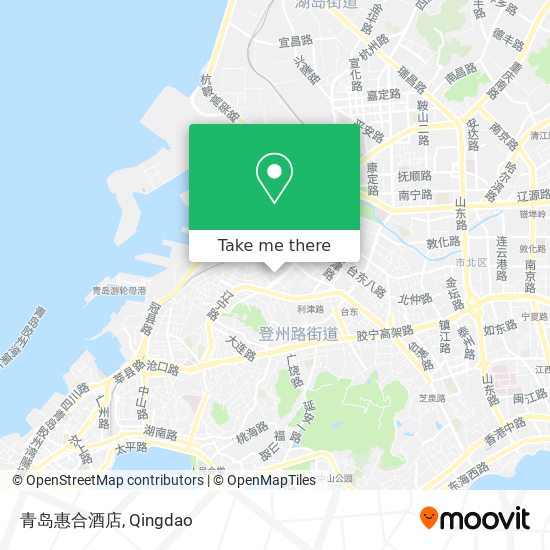 青岛惠合酒店 map