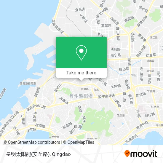皇明太阳能(安丘路) map
