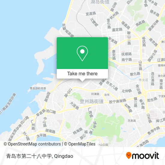 青岛市第二十八中学 map