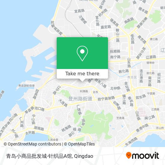 青岛小商品批发城-针织品A馆 map