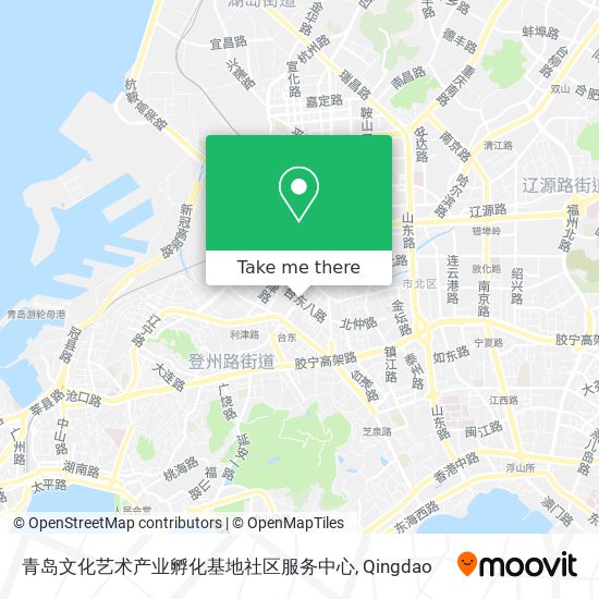 青岛文化艺术产业孵化基地社区服务中心 map