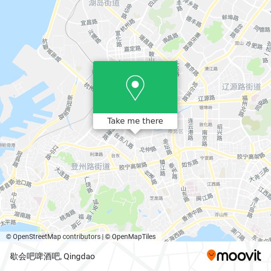 歇会吧啤酒吧 map