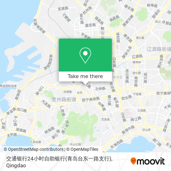 交通银行24小时自助银行(青岛台东一路支行) map