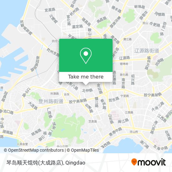 琴岛顺天馄饨(大成路店) map