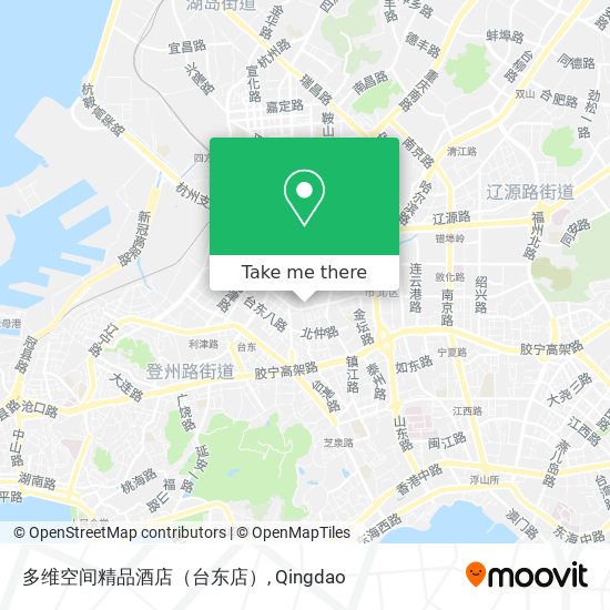 多维空间精品酒店（台东店） map