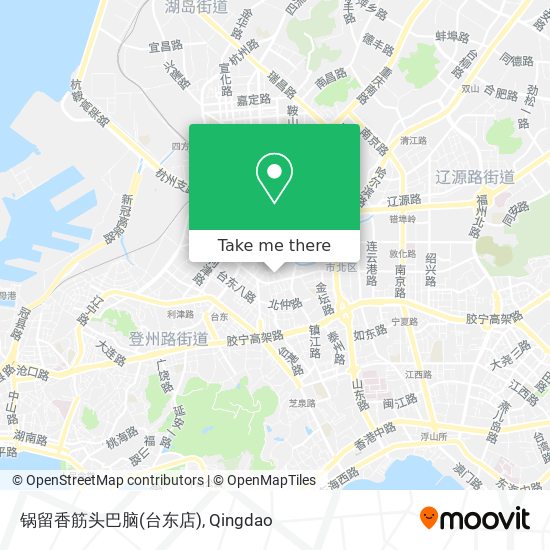 锅留香筋头巴脑(台东店) map