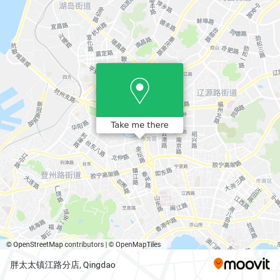 胖太太镇江路分店 map