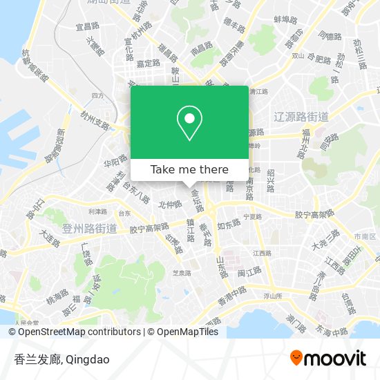 香兰发廊 map