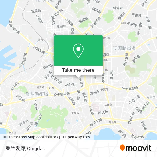 香兰发廊 map