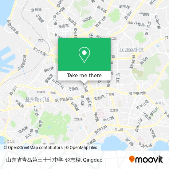 山东省青岛第三十七中学-锐志楼 map