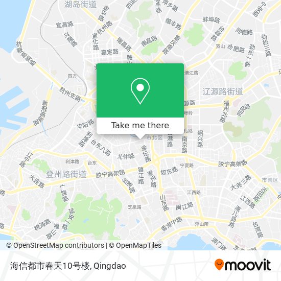 海信都市春天10号楼 map