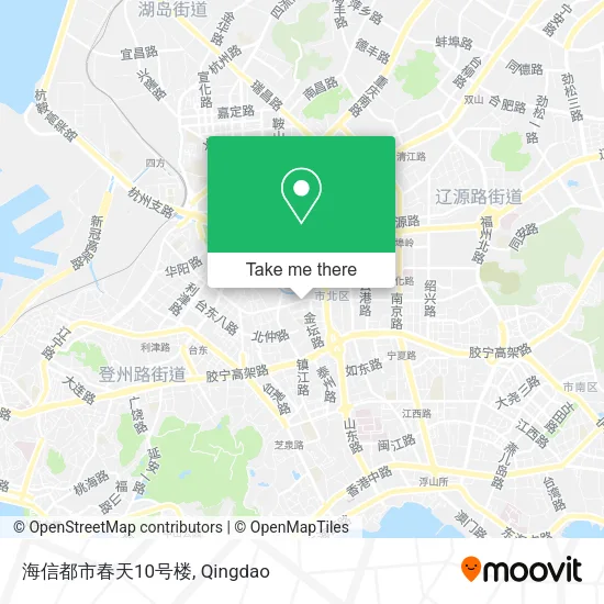 海信都市春天10号楼 map