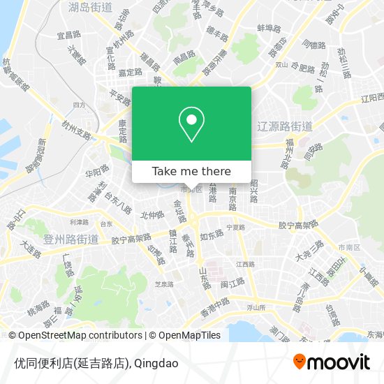 优同便利店(延吉路店) map