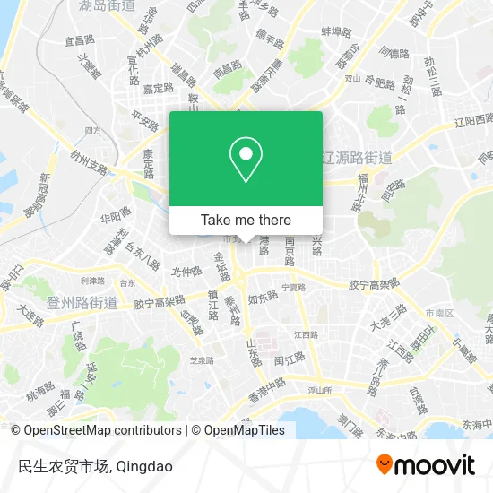 民生农贸市场 map