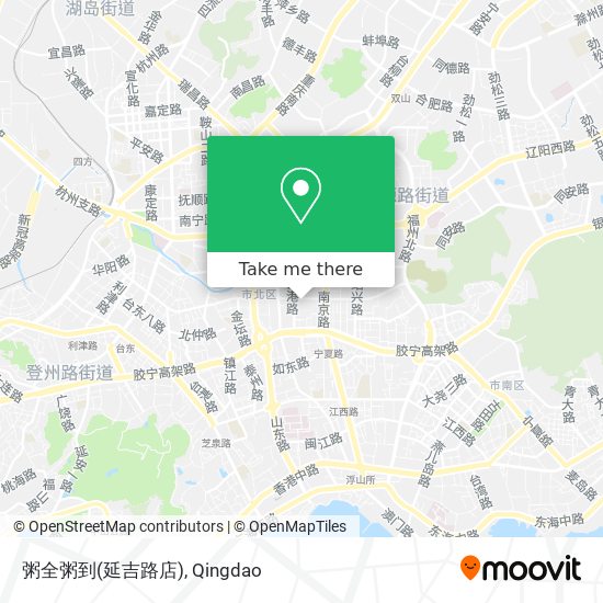 粥全粥到(延吉路店) map