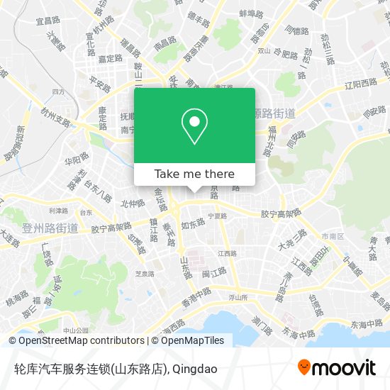 轮库汽车服务连锁(山东路店) map