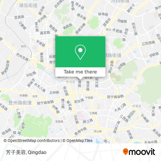 芳子美容 map