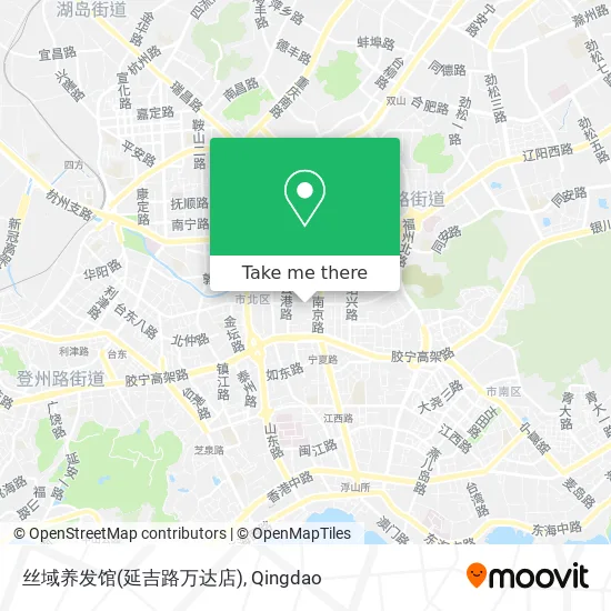 丝域养发馆(延吉路万达店) map