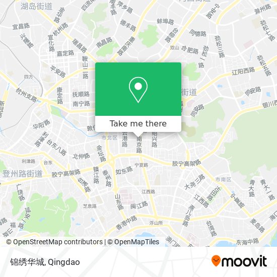 锦绣华城 map
