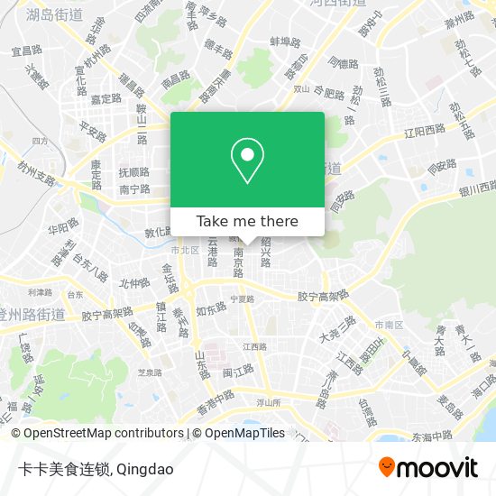 卡卡美食连锁 map