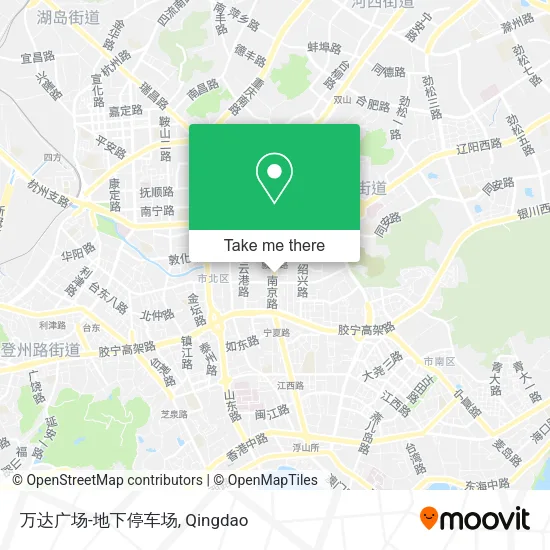 万达广场-地下停车场 map