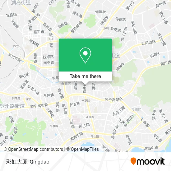 彩虹大厦 map