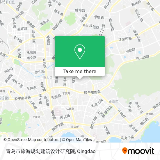 青岛市旅游规划建筑设计研究院 map