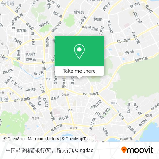 中国邮政储蓄银行(延吉路支行) map