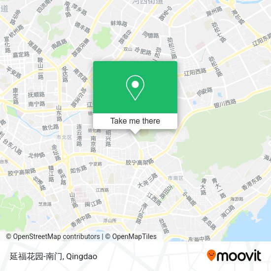延福花园-南门 map