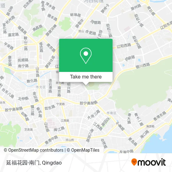 延福花园-南门 map