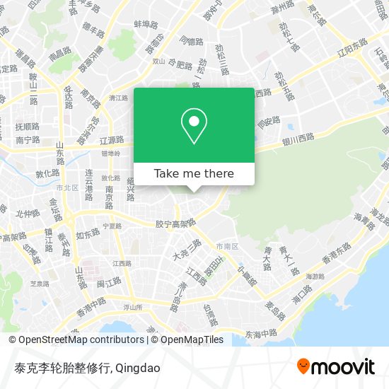 泰克李轮胎整修行 map