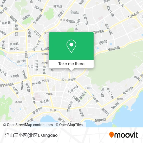 浮山三小区(北区) map