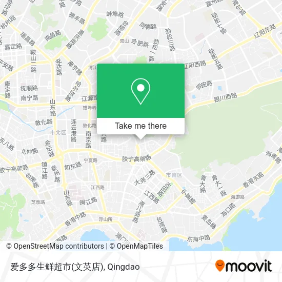 爱多多生鲜超市(文英店) map