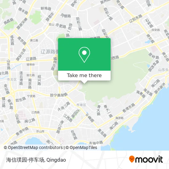 海信璞园-停车场 map