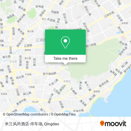 米兰风尚酒店-停车场 map