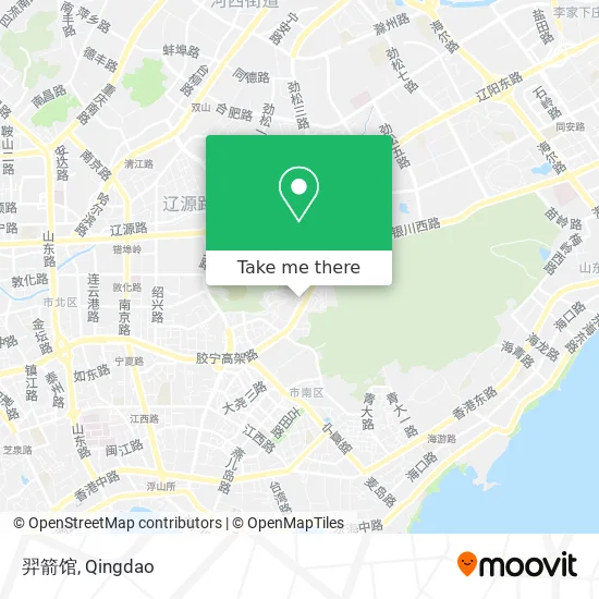 羿箭馆 map