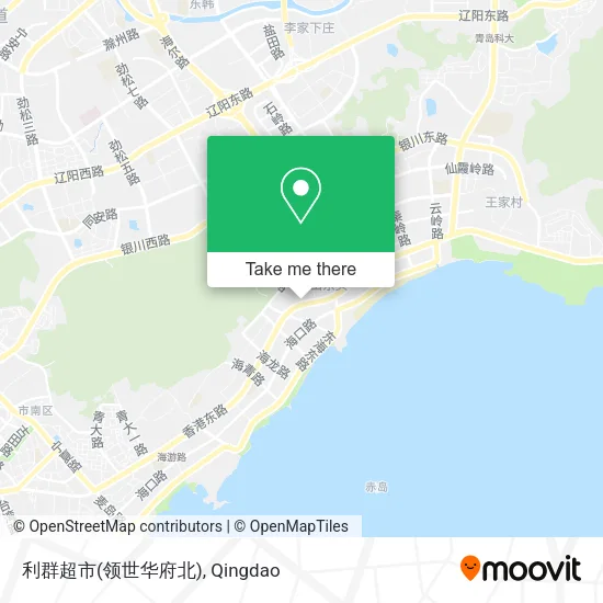 利群超市(领世华府北) map