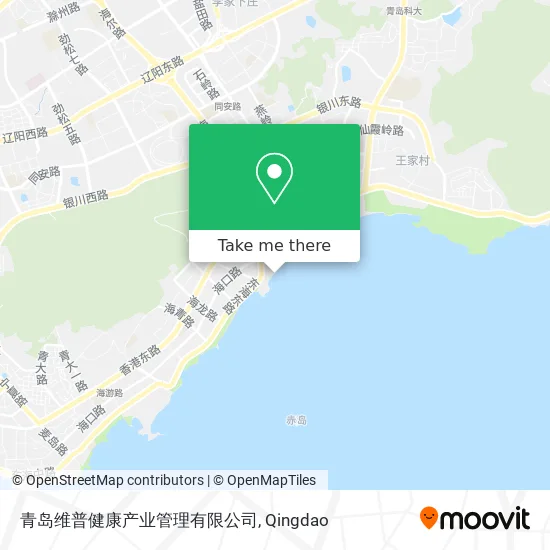 青岛维普健康产业管理有限公司 map